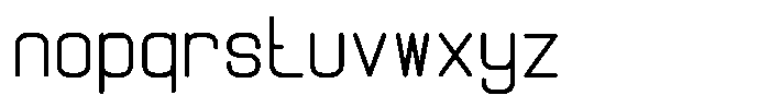 Qila Mono Bold Font LOWERCASE