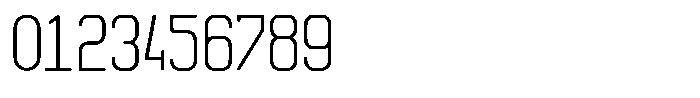Qila Mono Compressed Font OTHER CHARS