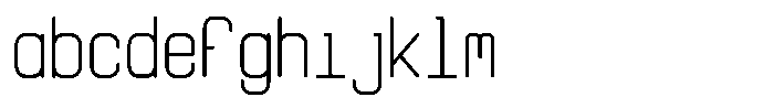 Qila Mono Compressed FONT