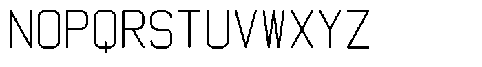 Qila Mono Expanded Font UPPERCASE