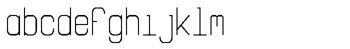 Qila Mono Light Compressed FONT