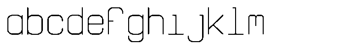 Qila Mono Light Expanded FONT
