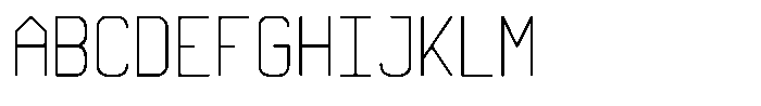 Qila Mono Light Font UPPERCASE