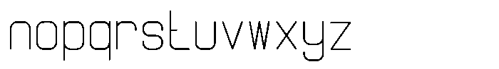 Qila Mono Light Font LOWERCASE