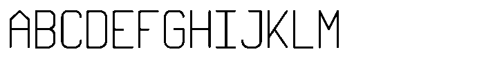 Qila Mono Regular Font UPPERCASE