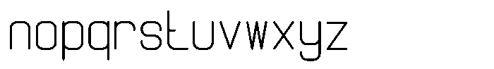 Qila Mono Regular Font LOWERCASE
