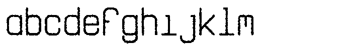Qila Mono Rough Bold FONT