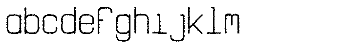 Qila Mono Rough Regular FONT