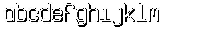 Qila Mono Shadow Bold FONT