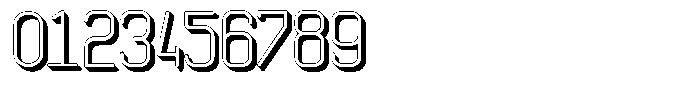 Qila Mono Shadow Regular Font OTHER CHARS
