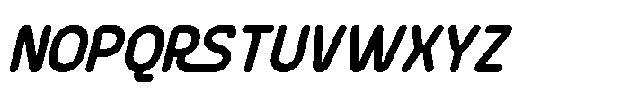 Qilargo Italic Font UPPERCASE