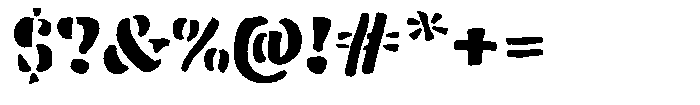 Qimbo Dance Font OTHER CHARS