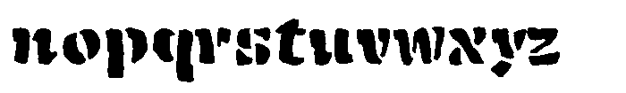Qimbo Dance Font LOWERCASE
