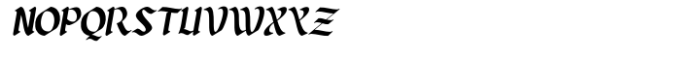 Qimorla Italic Font UPPERCASE