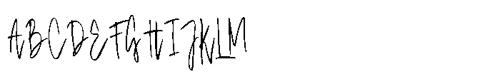 Qinetra Brush Font UPPERCASE