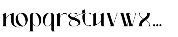 Qinferly Regular Font LOWERCASE