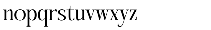 Qinfolk  Regular Font LOWERCASE