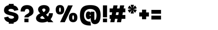 Qioba Bold Font OTHER CHARS