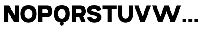 Qioba Bold Font UPPERCASE