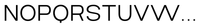 Qioba Light Font UPPERCASE