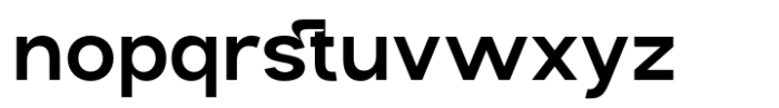 Qioba Medium Font LOWERCASE