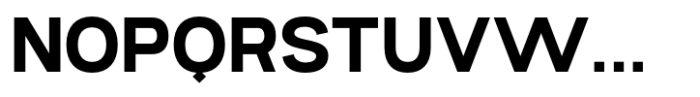 Qioba Semibold Font UPPERCASE