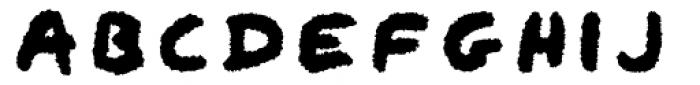 Qipao Rougher Font LOWERCASE