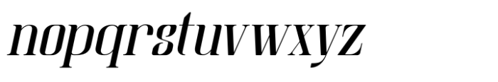 Qirath Italic Font LOWERCASE