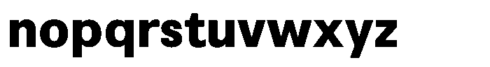 Qirvalen Black Font LOWERCASE