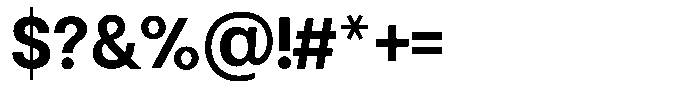 Qirvalen Bold Font OTHER CHARS