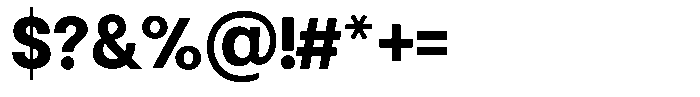 Qirvalen Extra Bold Font OTHER CHARS