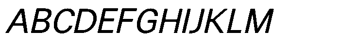 Qirvalen Italic Font UPPERCASE