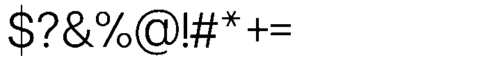 Qirvalen Light Font OTHER CHARS