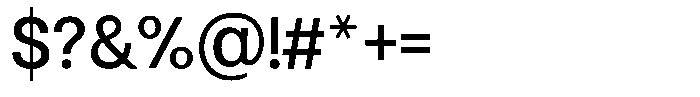 Qirvalen Medium Font OTHER CHARS