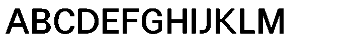 Qirvalen Medium Font UPPERCASE