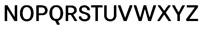 Qirvalen Medium Font UPPERCASE