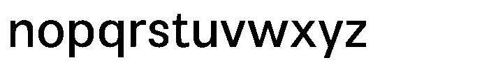 Qirvalen Medium Font LOWERCASE