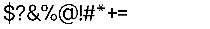 Qirvalen Regular Font OTHER CHARS