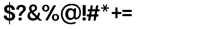 Qirvalen Semi Bold Font OTHER CHARS