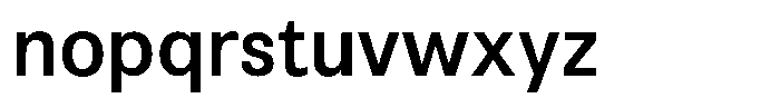 Qirvalen Semi Bold Font LOWERCASE