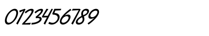 Qisplay Anakia Italic Font OTHER CHARS