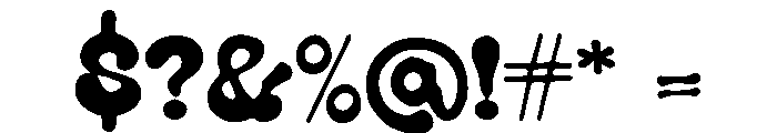 Qlepo Regular Font OTHER CHARS
