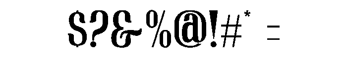 Qlimes Font OTHER CHARS