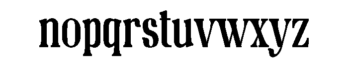 Qlimes Font LOWERCASE