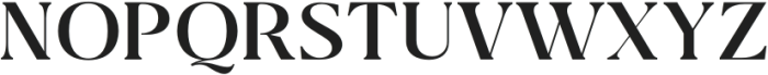 Qlaxe Serif Extra Bold otf (700) Font UPPERCASE