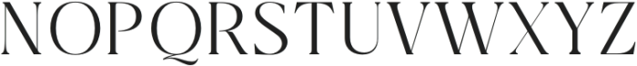 Qlaxe Serif Light otf (300) Font UPPERCASE