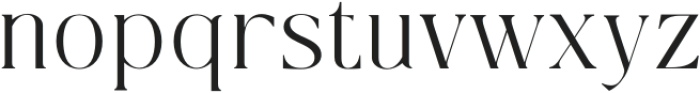 Qlaxe Serif Light otf (300) Font LOWERCASE