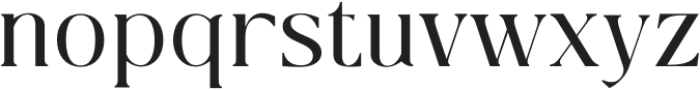 Qlaxe Serif Medium otf (500) Font LOWERCASE