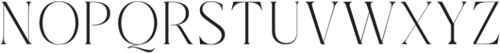 Qlaxe Serif Thin otf (100) Font UPPERCASE