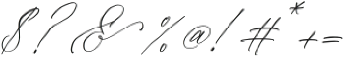 Qloveland Marrtin Italic otf (400) Font OTHER CHARS